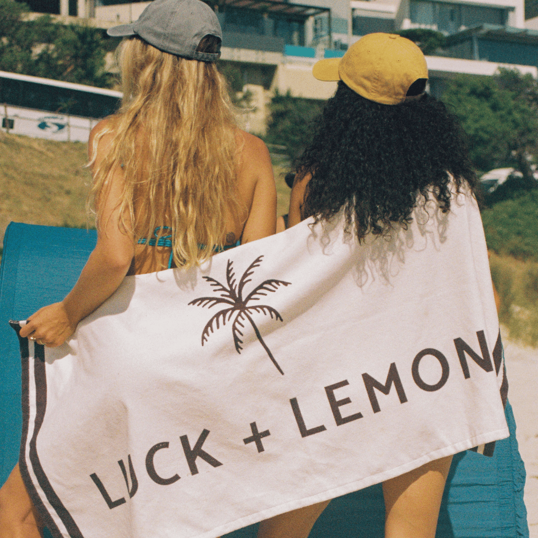 Beach Umbrella Shade | Portable Beach Tent | Luck + Lemons